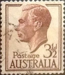 Stamps Australia -  Intercambio 0,20 usd 3,5 p. 1951