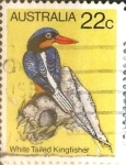 Stamps Australia -  Intercambio aexa 0,25 usd 22 cents. 1980