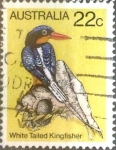 Stamps Australia -  Intercambio 0,25 usd 22 cents. 1980
