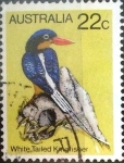 Stamps Australia -  Intercambio 0,25 usd 22 cents. 1980
