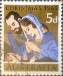 Stamps Australia -  5 p. 1965