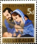 Stamps Australia -  Intercambio 0,20 usd 5 p. 1965