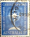 Stamps Australia -  Intercambio 0,20 usd 5 p. 1963