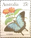 Stamps Australia -  Intercambio 0,20 usd 27 cents. 1983