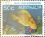 Sellos de Oceania - Australia -  Intercambio dm1g2 0,60 usd 50 cents. 1984