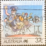 Sellos de Oceania - Australia -  Intercambio 0,20 usd 37 cents. 1988