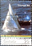 Stamps Australia -  Intercambio 0,50 usd 36 cents. 1986