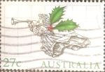 Stamps Australia -  Intercambio 0,20 usd 27 cents. 1985