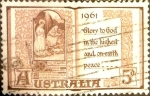 Stamps Australia -  Intercambio 0,20 usd 5 p. 1961