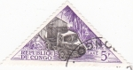 Stamps Republic of the Congo -  transporte por la selva