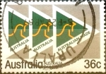 Stamps Australia -  Intercambio 0,35 usd 36 cents. 1987