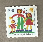 Sellos de Europa - Alemania -  Familia crea el futuro
