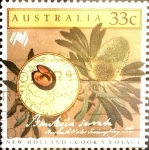Stamps Australia -  Intercambio 0,30 usd 33 cents. 1986