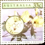 Stamps Australia -  Intercambio 0,30 usd 33 cents. 1986