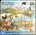 Sellos de Oceania - Australia -  Intercambio cr1f 0,70 usd 37 cents. 1987
