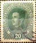 Stamps Austria -  Intercambio 0,20 usd 20 heller 1918