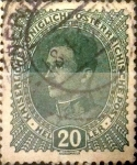 Sellos de Oceania - Austria -  Intercambio 0,20 usd 20 heller 1918