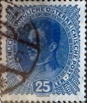 Stamps Austria -  Intercambio ma4xs 0,20 usd 25 heller 1917
