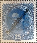 Stamps Austria -  Intercambio ma4xs 0,20 usd 25 heller 1917