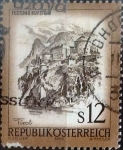 Stamps Austria -  Intercambio 0,35 usd 12 s. 1980