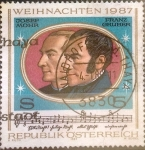 Stamps Austria -  Intercambio 0,55 usd 5 s. 1987