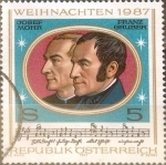 Stamps : Europe : Austria :  Intercambio ma4xs 0,55 usd 5 s. 1987