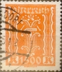 Stamps Austria -  Intercambio ma4xs 0,20 usd 1500 k. 1924