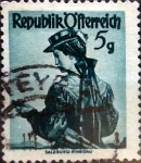 Stamps Austria -  Intercambio 0,20 usd 5 g. 1949