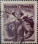 Stamps Austria -  Intercambio 0,20 usd 30 g. 1950