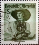 Stamps Austria -  Intercambio 0,20 usd 1 s. 1951