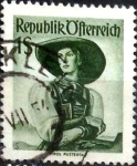 Stamps Austria -  Intercambio 0,20 usd 1 s. 1951