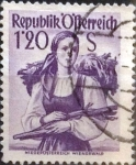 Stamps Austria -  Intercambio 0,20 usd 1,20 s. 1949