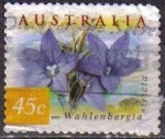 Stamps Australia -  AUSTRALIA 1999 Scott 1737 Sello Flores Flowers Wahlenbergia Stricta usado Michel 1808 