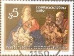 Stamps : Europe : Austria :  Intercambio ma4xs 0,60 usd 5 s. 1989