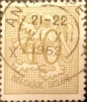 Stamps Belgium -  Intercambio 0,20 usd 40 cents. 1951