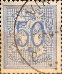 Stamps Belgium -  Intercambio 0,20 usd 50 cents. 1951