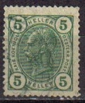 Sellos del Mundo : Europa : Austria : AUSTRIA 1905 SELLO SERIE BASICA KAISER KOENIC