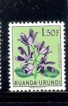 Stamps : Africa : Burundi :  Flor: Schizoglossum