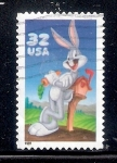 Sellos del Mundo : America : Estados_Unidos : Cómic: Bugs Bunny