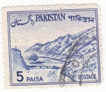 Sellos de Asia - Pakist�n -  paso de Khyber