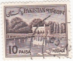 Stamps Pakistan -  jardines de Shalimar en Lahure