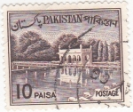 Sellos del Mundo : Asia : Pakistan : jardines de Shalimar en Lahure