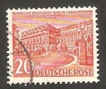 Stamps Germany -  Berlin - 35 - Escuela superior técnica de Charlottenburg