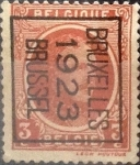 Stamps Belgium -  Intercambio 0,20 usd 3 cents. 1922