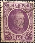 Stamps Belgium -  Intercambio 0,20 usd 25 cents. 1923