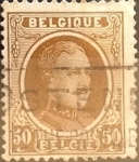 Stamps Belgium -  Intercambio 0,20 usd 50 cents. 1925