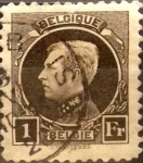 Stamps Belgium -  Intercambio 0,20 usd 1 franco 1922