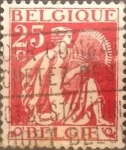 Stamps Belgium -  Intercambio 0,20 usd 25 cents. 1932