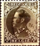 Stamps Belgium -  Intercambio 0,20 usd 70 cents. 1935