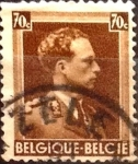 Stamps Belgium -  Intercambio 0,20 usd 70 cents. 1936